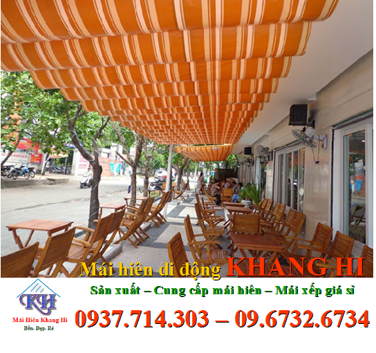 Mái hiên di động KHANG HI chất lượng, giá rẻ