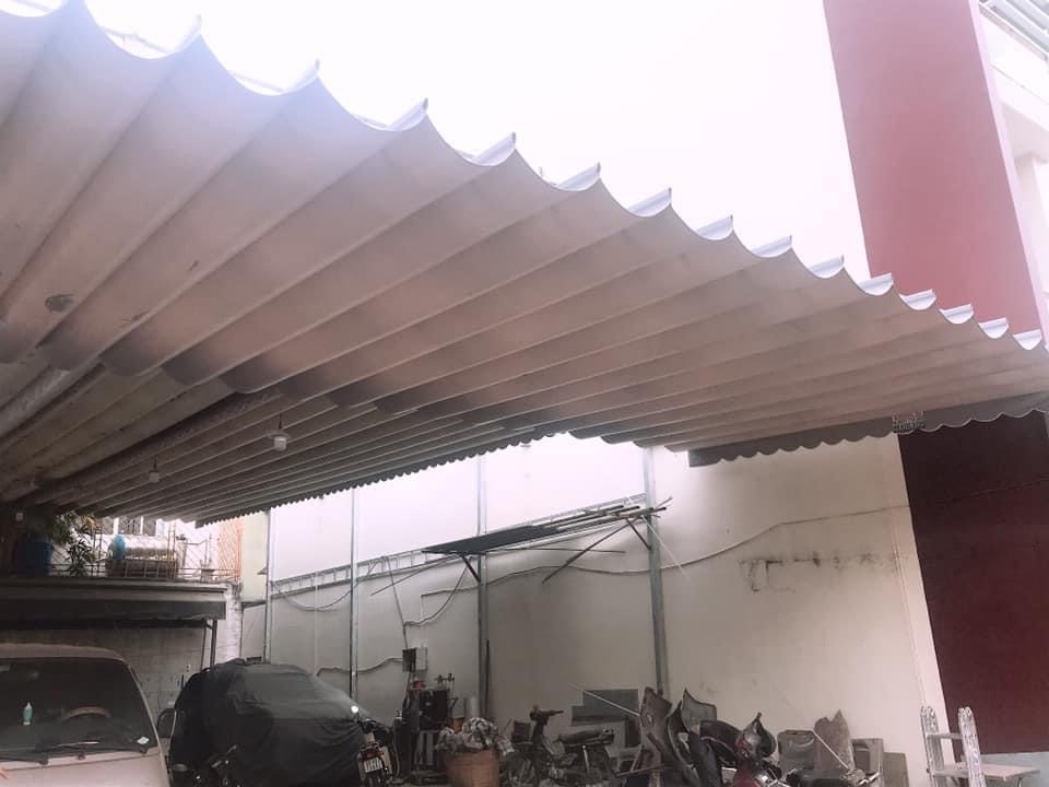 Lắp đặt mái hiên xếp đẹp giá rẻ tại TP HCM